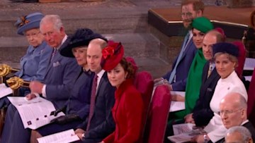 royal family commonwealth day service 2020 