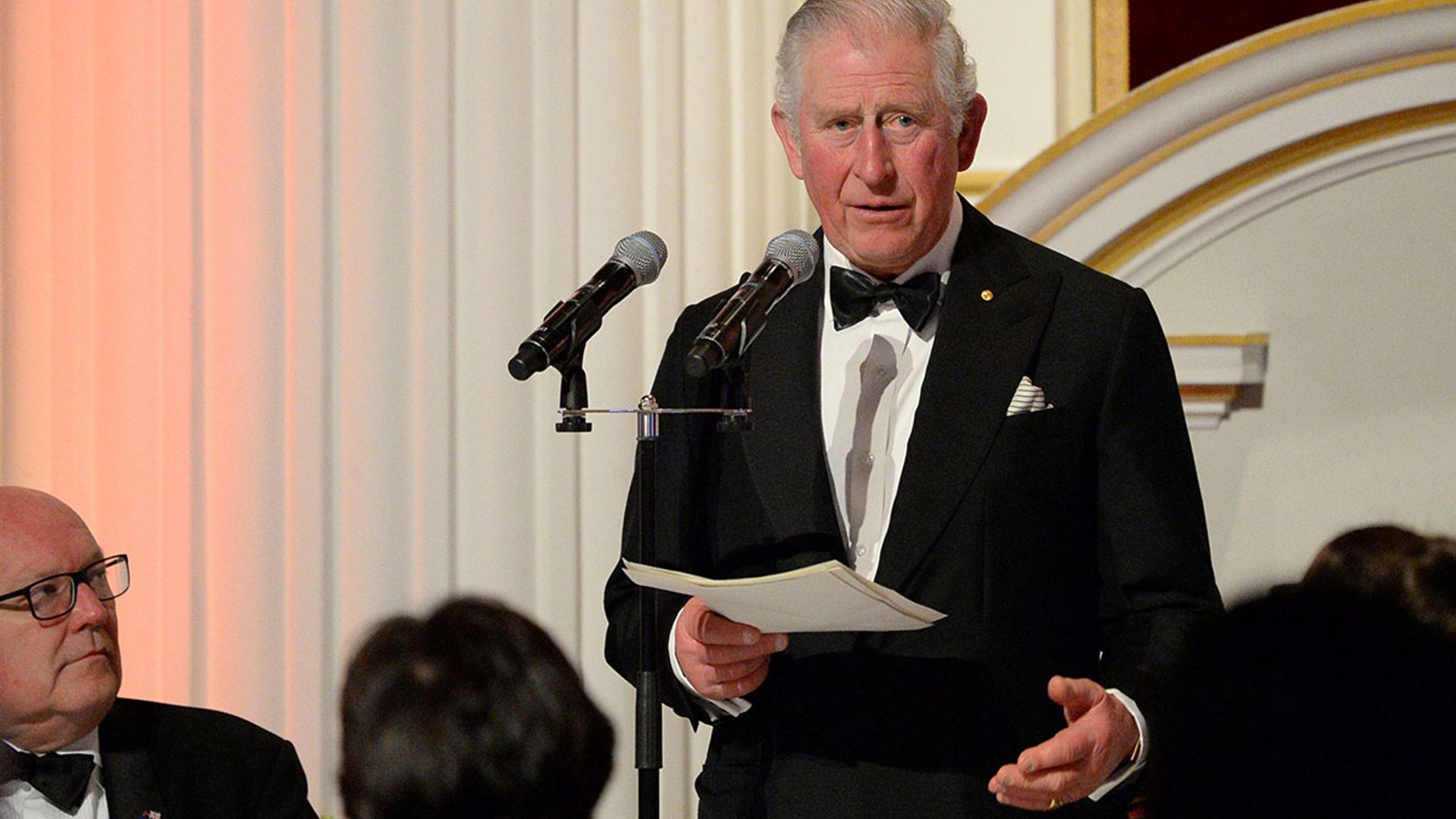 Prince Charles delivers heartfelt speech during fundraiser for