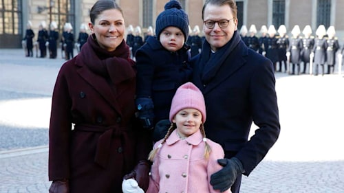 Crown Princess Victoria releases new photos of her family to encourage people to wash their hands during coronavirus crisis