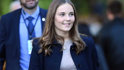 Princess Ingrid Alexandra of Norway has been helping her classmates during home-schooling sessions