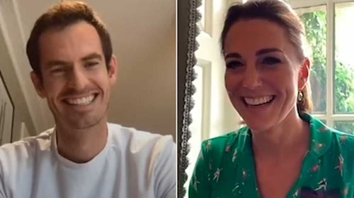 Kate Middleton and Andy Murray team up to serve best surprise to schoolchildren