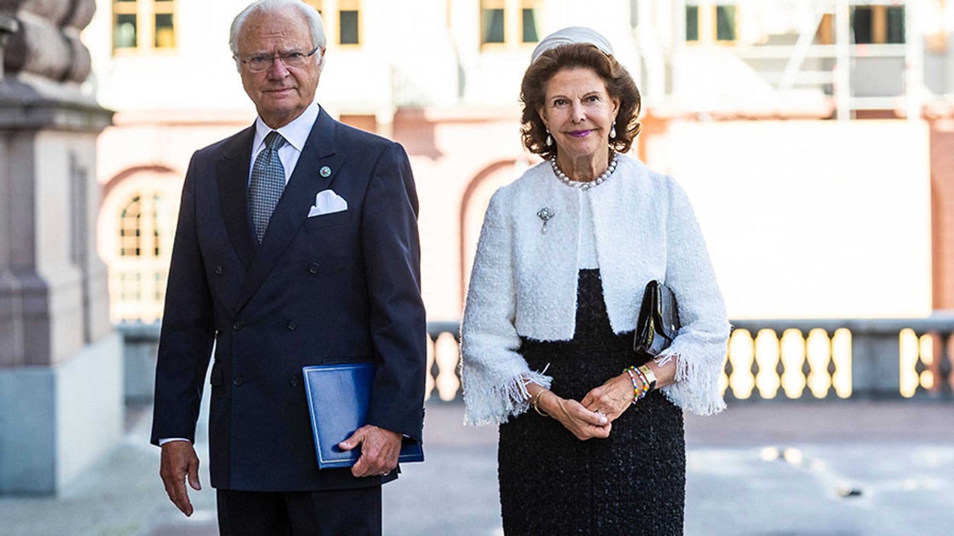 King Carl XVI Gustaf And Queen Silvia Of Sweden Receive First Dose Of ...