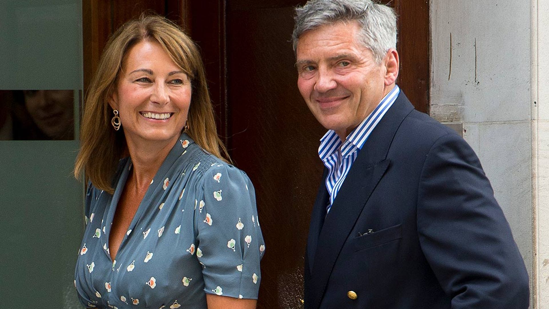 Kate Middleton's mother Carole confirms exciting news about husband