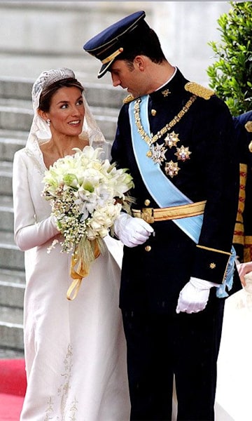 Queen Letizia celebrates 17th wedding anniversary with King Felipe ...