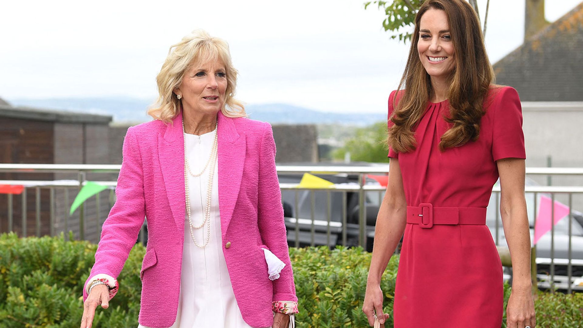 Kate Middleton asked about Lilibet Diana during outing with Jill Biden