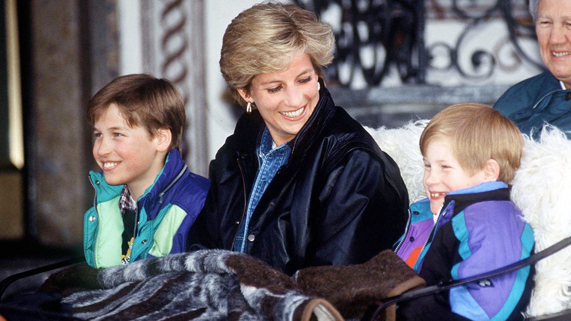 What did Prince William and Prince Harry inherit from Princess Diana