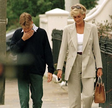 Princess Diana's poignant last photos with Prince William ahead of