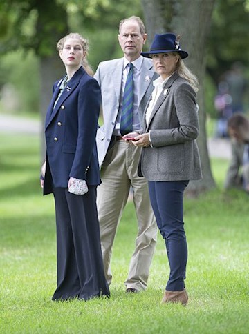 prince edward with family