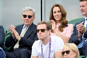 Kate Middleton and father Michael Middleton head to Wimbledon in rare ...