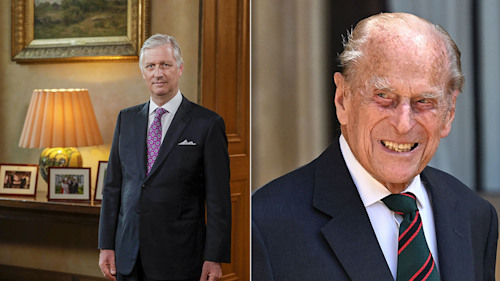 King Philippe's tribute to Prince Philip at Brussels home revealed