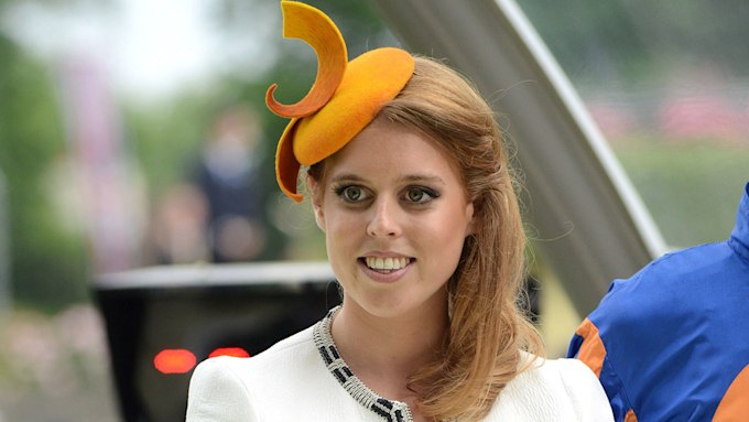 Princess Beatrice shows off blossoming baby bump during public ...