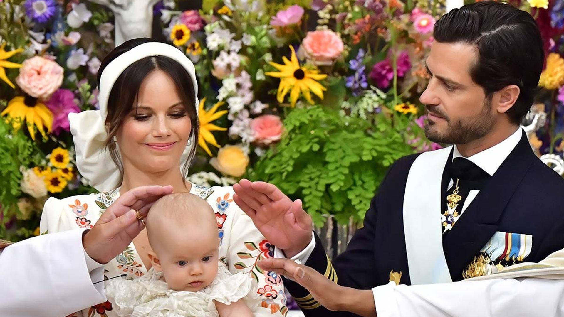 Royal baby Sweden's Princess Sofia and Prince Carl Philip celebrate