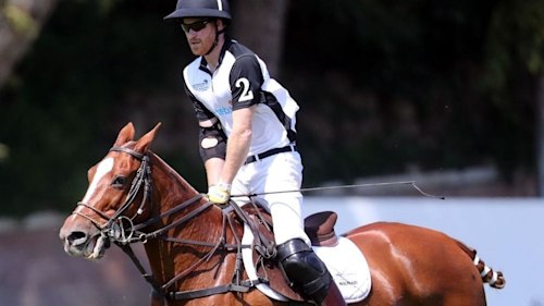 Prince Harry makes surprise appearance at charity polo match in Colorado
