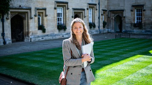 Belgium's Princess Elisabeth shares stunning photos as she starts course at Oxford University