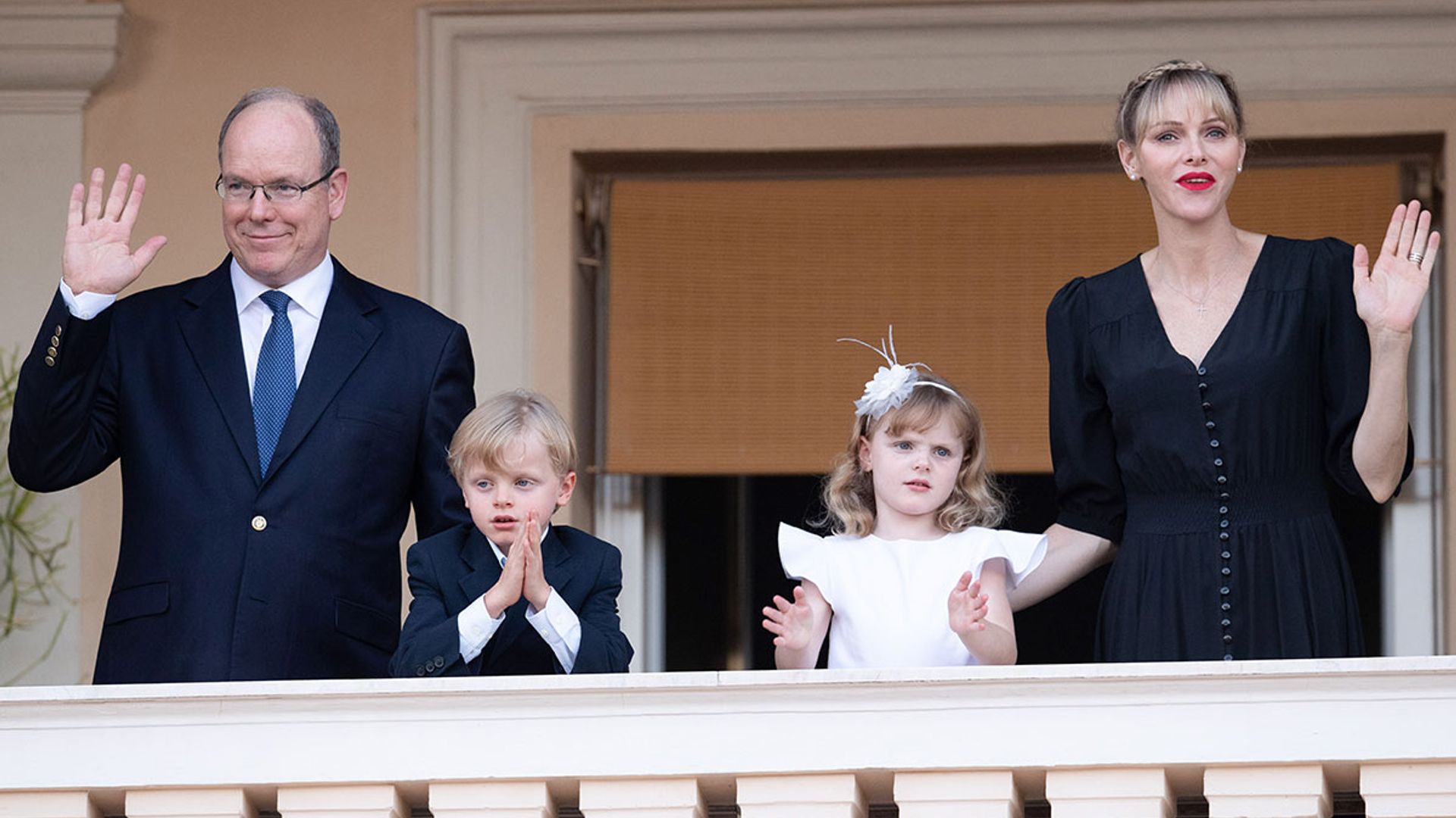Princess Charlene is FINALLY reunited with Prince Albert and twins in