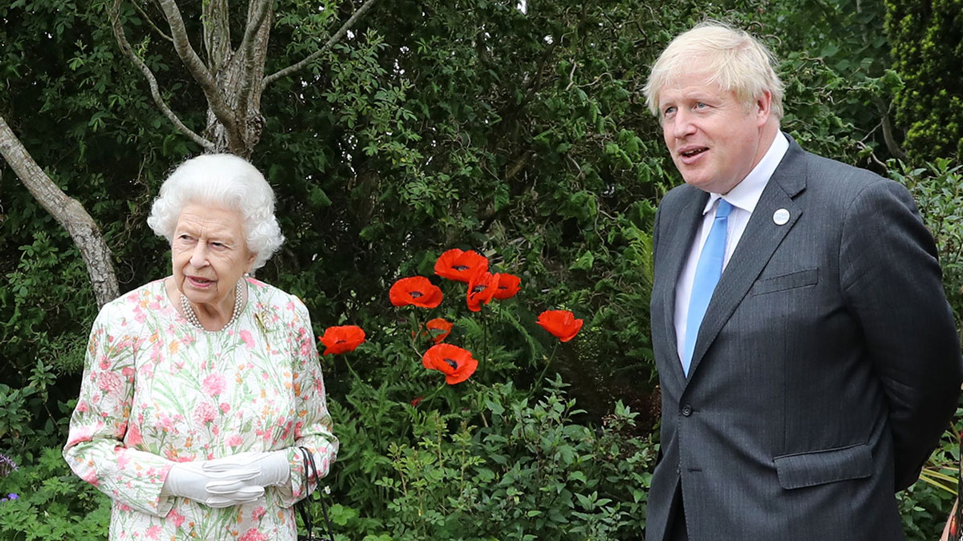 The Queen Meets Boris Johnson Face-to-face After No 10 Lockdown Party ...