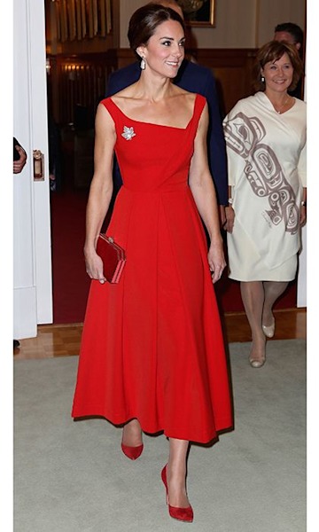 Kate Middleton in red: All of the Duchess' sultry scarlet looks | HELLO!