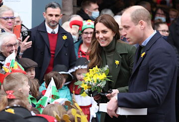 Kate Middleton and Prince William celebrate St David's Day in Wales ...