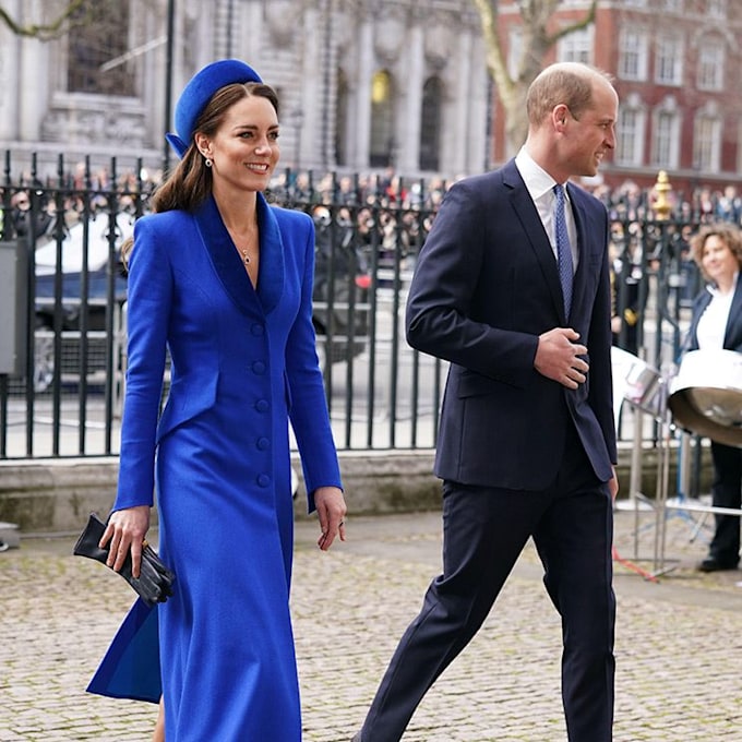 Kate Middleton reunited with royal in-laws at Commonwealth Day service ...