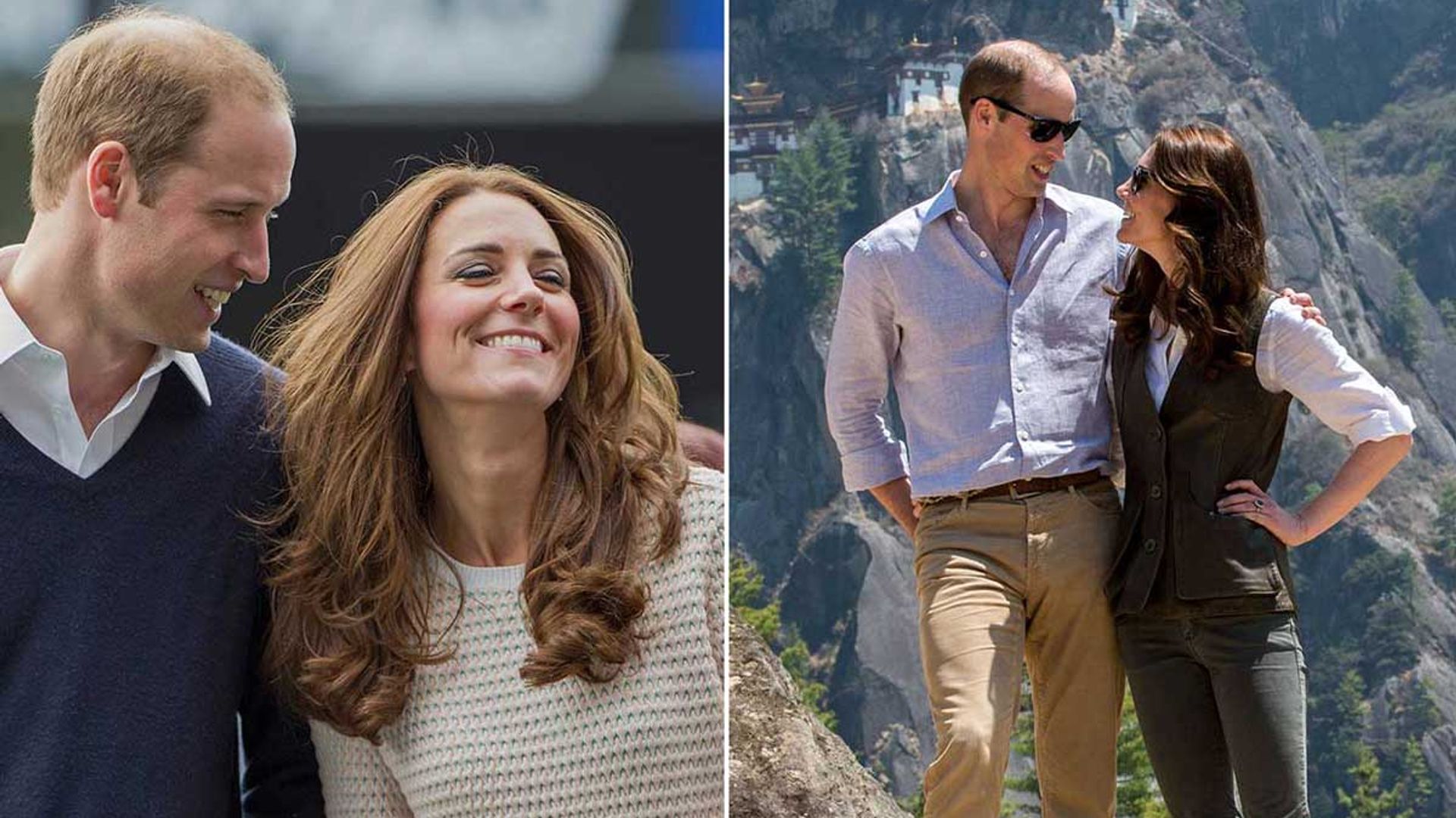 Kate Middleton and Prince William's rare PDA moments on royal tours