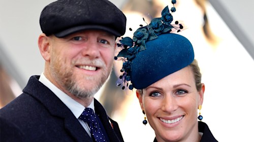 Zara and Mike Tindall step out for an extra special family day out with baby Lucas