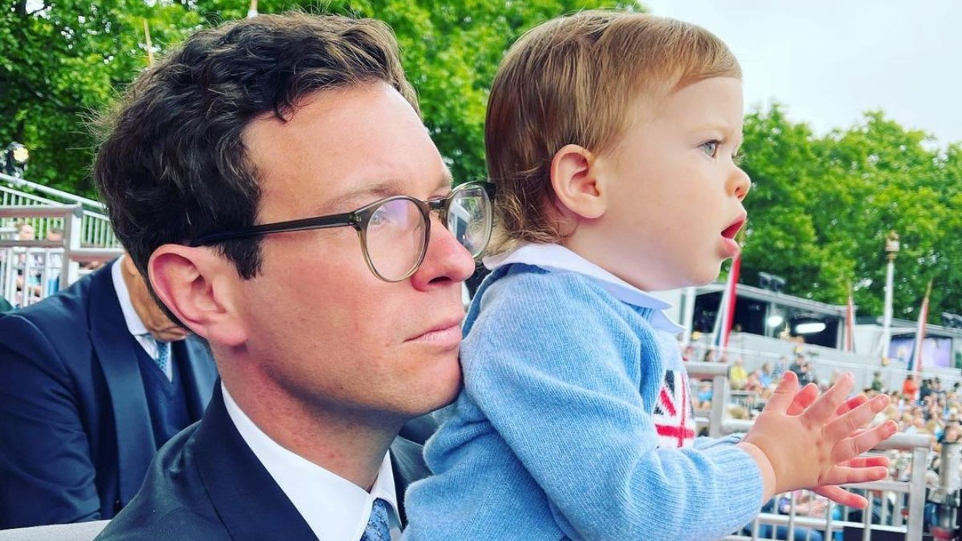 Princess Eugenie's son August Brooksbank makes royal debut at Platinum