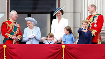 cambridges-with-the-queen-trooping