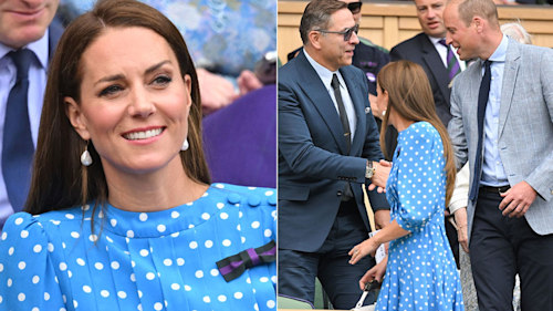 Prince William and Kate Middleton return to Wimbledon ahead of British hopeful Cameron Norrie's big match