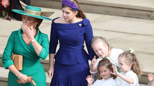 Princess Charlotte looks so similar to Princess Beatrice in childhood photo