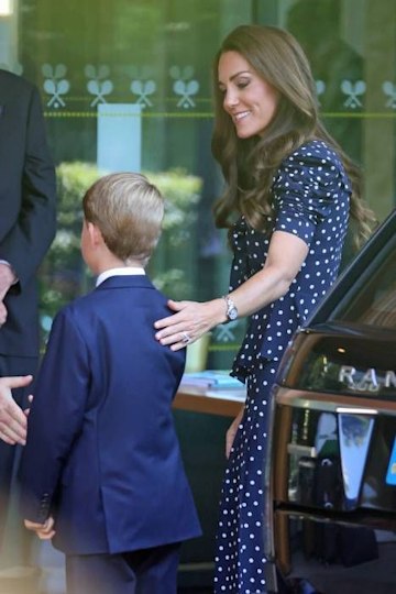 Prince George makes surprise Wimbledon appearance alongside Prince ...