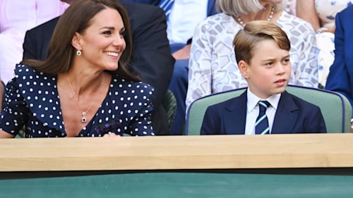 Prince George's first Wimbledon appearance – the best photos of the young Prince