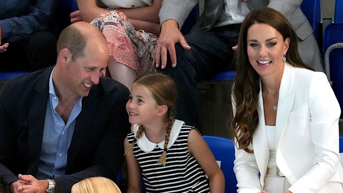 Kate Middleton and Prince William enjoy sporty day out with Princess ...