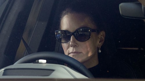 Heartbroken Kate Middleton wears black as she's pictured after reunion with Prince William