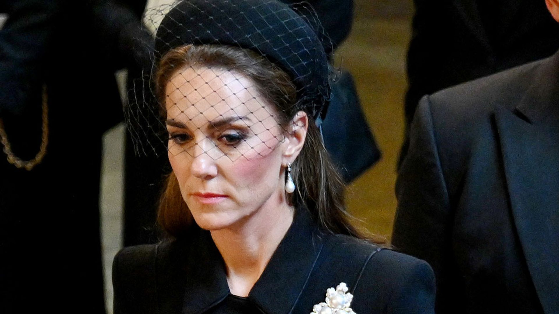 Kate Middleton Discreetly Curtsies To The Queen Following Emotional Westminster Hall Service