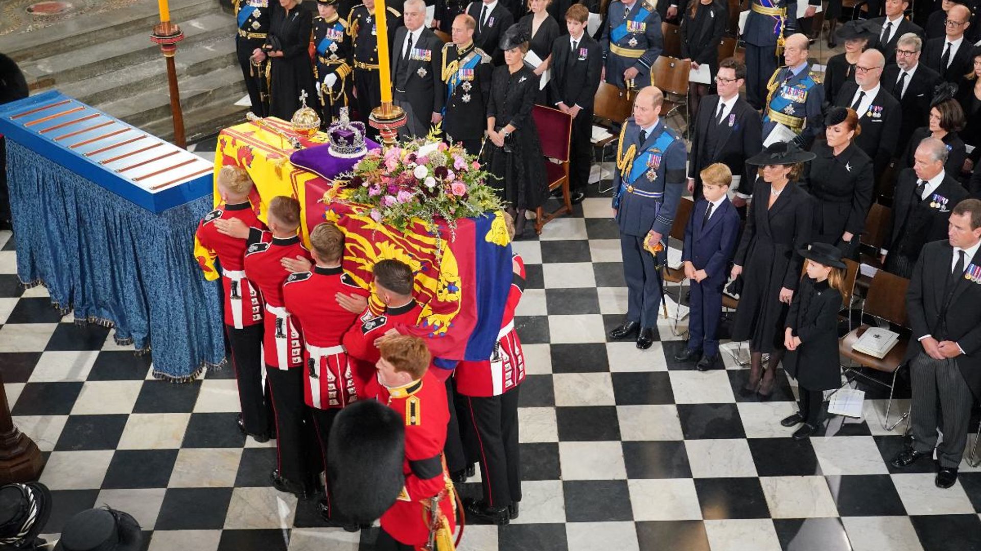 Celebrities who attended the Queen's funeral Bear Grylls, Sandra Oh