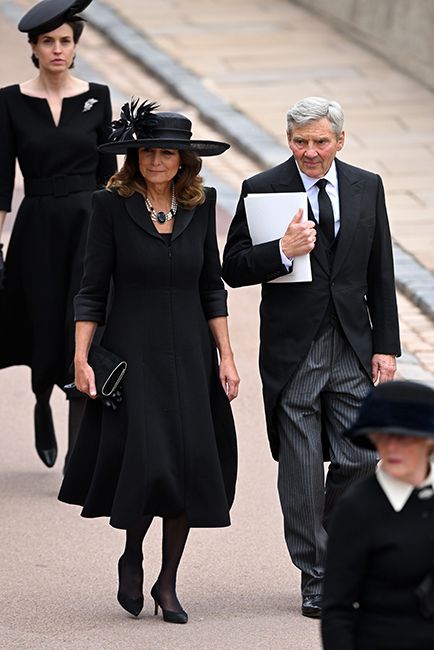 Kate Middleton's Parents Arrive For The Queen's Funeral | HELLO!