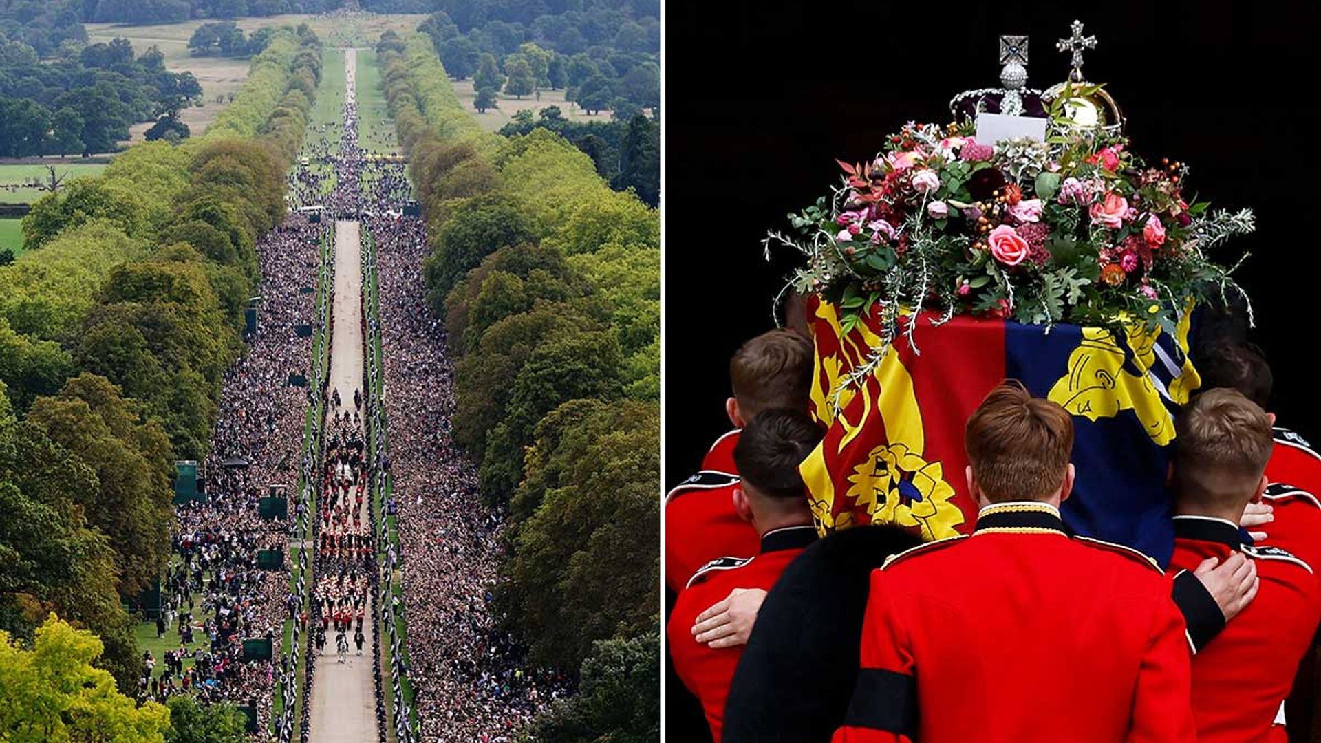 The Queen's Windsor funeral Best photos as royals and beloved