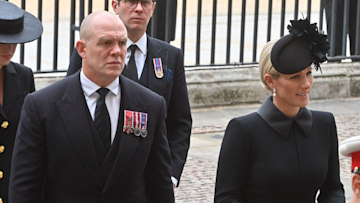 Why Mike Tindall is wearing three medals at Queen's funeral | HELLO!