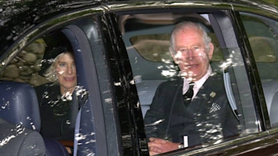 King Charles and Queen Consort Camilla attend church at Balmoral