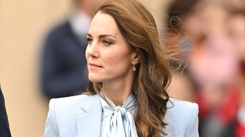 Watch moment Princess Kate is heckled during walkabout in Northern Ireland