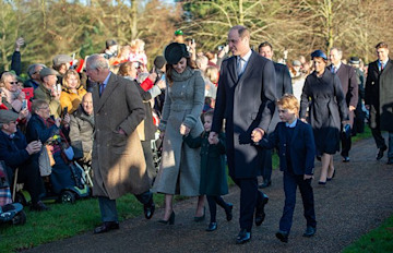 Trivdaily - 14 Rules The Royals Have To Follow 70 Christmas-At-Sandringham-Cambridges