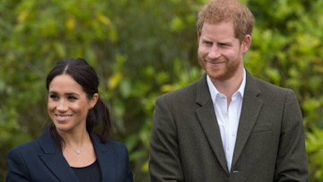 meghan markle and prince harry smiling 