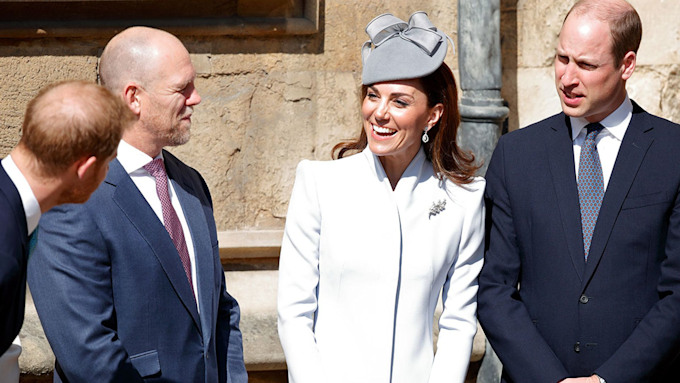 mike tindall kate middleton prince william