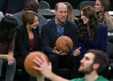 Trivdaily - Prince William And Princess Kate Surprise Crowds At Boston Nba Game 60 K-W-Boston-3