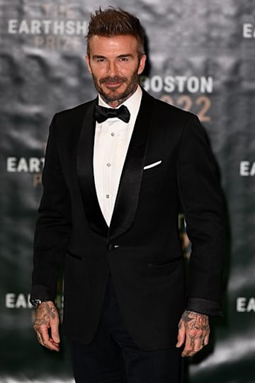 David Beckham at the Earthshot Awards
