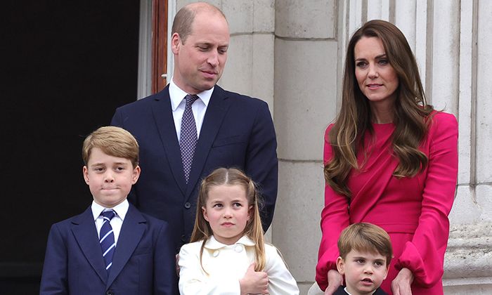 Prince William and Princess Kate reunite with children following royal tour