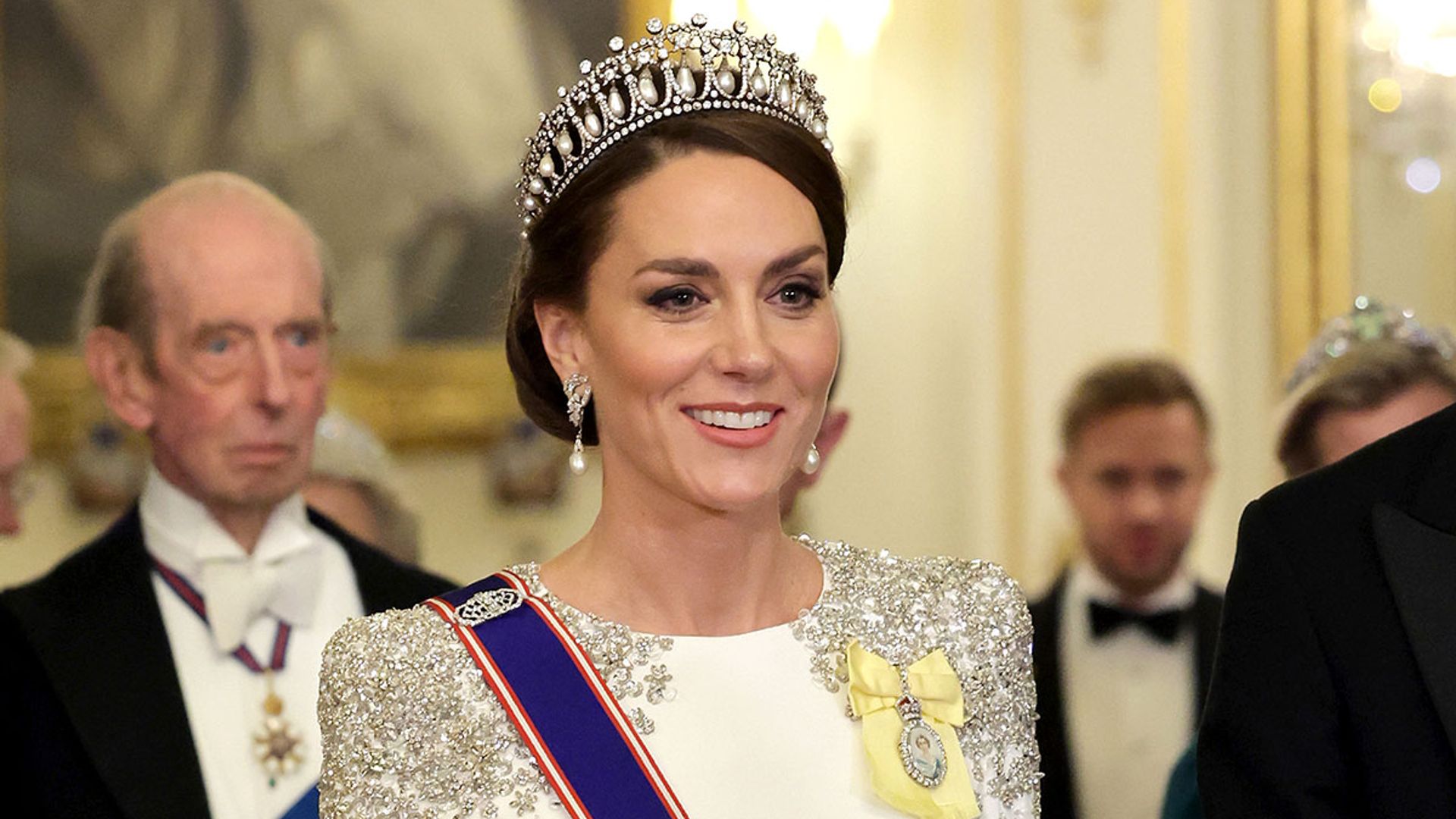 Kate Middleton S Next Tiara Moment To Coincide With Harry And Meghan S