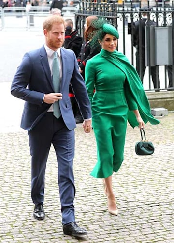 Prinz Harry und Meghan Markle beim Gottesdienst zum Commonwealth Day 2020