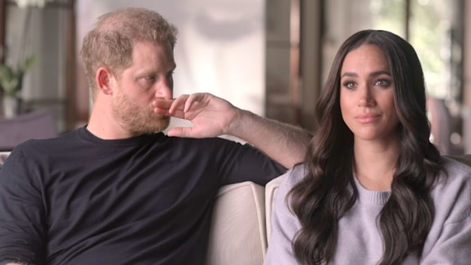 Harry and Meghan disussing miscarriage