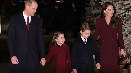 Prince George and Princess Charlotte make surprise show at Princess Kate's carol concert